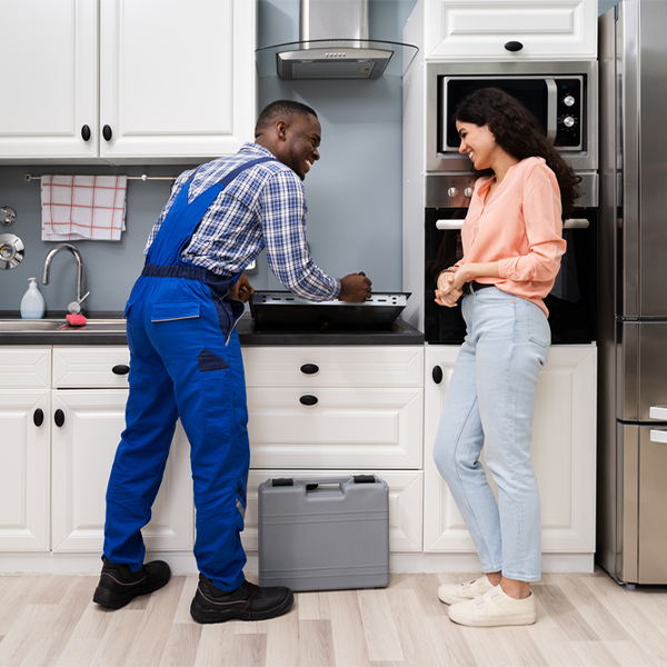 can you provide an estimate for cooktop repair before beginning any work in Brookline MA